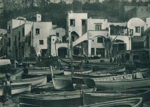 玛丽娜·格兰德（Marina Grande），意大利卡普里，1927年 作者 尤金·波普尔