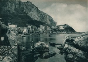玛丽娜·格兰德（Marina Grande），意大利卡普里岛，1927年 作者 尤金·波普尔