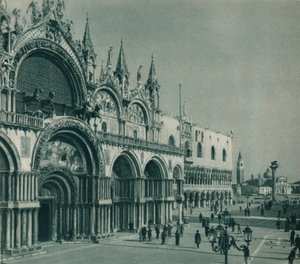 圣马克大教堂，威尼斯，意大利，1927年