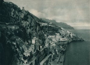 意大利阿马尔菲风景，1927年 作者 尤金·波普尔