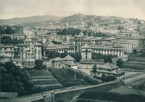 意大利热那亚景观，1927年 作者 尤金·波普尔