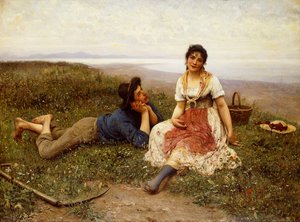 调情，1887年