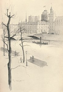 蓬塔变更（Pont au Change），1915年 作者 尤金·贝约特