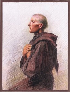 1919年，Quintavelle的Friar Burnard 作者 尤金·伯恩（Eugene Burnand）