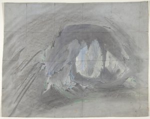 巴黎歌剧院的舞台布景设计，1828-90。