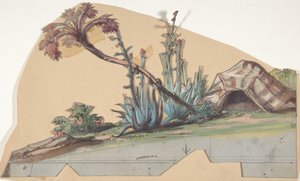 巴黎歌剧院的舞台布景设计，1830-90。 作者 尤金·西塞里