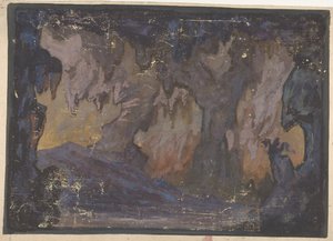 巴黎歌剧院的舞台布景设计，1830-90。 作者 尤金·西塞里