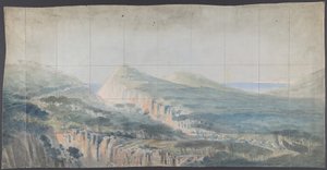 巴黎歌剧院的舞台布景设计，1830-90。 作者 尤金·西塞里