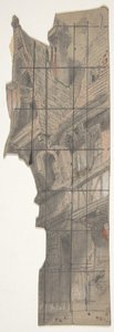 巴黎歌剧院的舞台布景设计，1830-90。 作者 尤金·西塞里