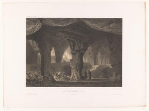 剧院装饰与墓穴
Les catacombes (inedit.) (物品上的标题)
剧院装饰（系列名称）
Décorations de théâtre（物品上的系列名称） 作者 尤金·盖拉德