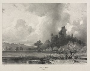 法国古代风景如画的浪漫之旅。布列塔尼：Chateau de Penhoet。