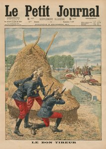 1914年11月8日，来自&39;Le Petit Journal&39;的补充插画的好镜头，封面插图