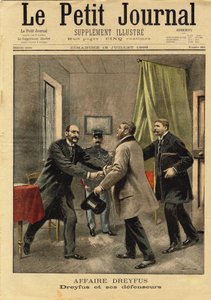 关于德雷福斯事件的《小报》，1899年。