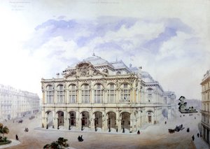 卡尼尔歌剧院于 1850 年在巴黎由 Eugene Viollet-le-Duc (Viollet le Duc) (1814-1879)