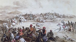 由Henri d&39;Orleans（1822-97）夺取阿卜杜勒·卡德尔部落（1808-83）1843年5月16日，奥马利公爵，1984年