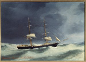 砖和谐。 尤金·玛格丽特·格兰丁 (Eugene Margueritte-Grandin) 的绘画，尤金·格兰丁 (1833-1916)