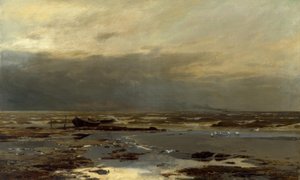 E.Dücker，在波罗的海海滩