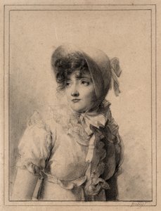 斯塔金斯卡伯爵夫人肖像 作者 尤金·伊萨贝（Eugene Isabey）