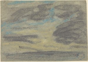 海上的云彩, 18601865. 作者 尤金·路易斯·布丁