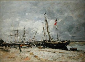 Le Crotay 作者 尤金·路易斯·布丁