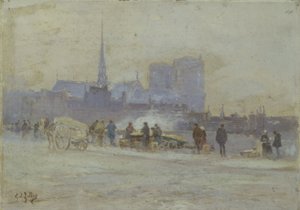 巴黎圣母院，Quai de l