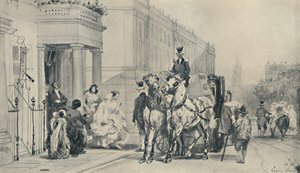 1850年，伊顿广场，1920年 作者 尤金·路易斯·拉米