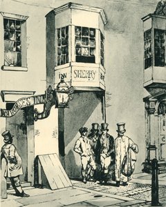 客栈和邮局》，1830年，1943年。 作者 尤金·路易斯·拉米