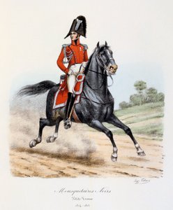 黑色火枪手，小型，1814-15年 作者 尤金·蒂特克斯（Eugene Titeux）