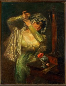 带着玫瑰的玛雅