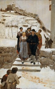 南蒂罗尔的金色婚礼 作者 欧金尼奥·普拉蒂（Eugenio Prati）