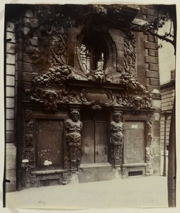 Hôtel de Fieubet ou hôtel de la Valette (actuel établissement privéle Massillon), 2 bis quai des Celestins, 4ème arrondissement, Paris (albumen print) 作者 欧仁·阿格特