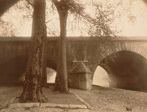 Pont Marie，1926年（蛋白印刷纸张照片） 作者 欧仁·阿格特