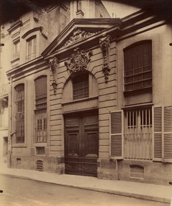 雷加街（Rue du Regard），1899年。 作者 欧仁·阿格特