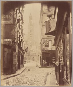 Saint-Étienne-du-Mont, rue de la Montagne Sainte-Geneviève 作者 欧仁·阿格特