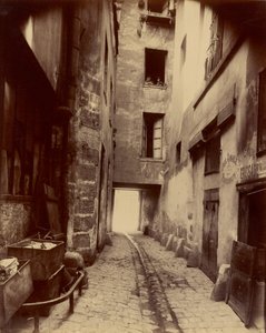 Vieille Cour，22 rue Quincampoix 作者 欧仁·阿格特