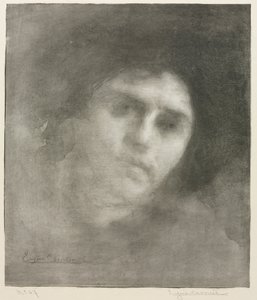 欧仁·卡里耶尔夫人宽公寓，1893年。 作者 欧仁·卡里尔（EugèneCarrière）