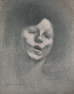 玛格丽特·卡里尔（Marguerite Carriere），1901年，1946年 作者 欧仁·卡里尔（EugèneCarrière）