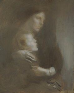 产妇的苦难》，1896-97年 作者 欧仁·卡里尔（EugèneCarrière）