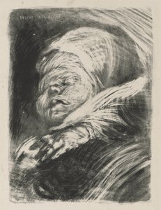戴帽子的新生儿]戴帽子的新生儿，1890年。 作者 欧仁·卡里尔（EugèneCarrière）