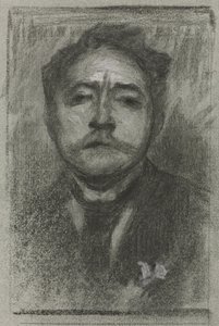 让-阿雅尔贝特肖像 作者 欧仁·卡里尔（EugèneCarrière）