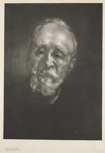 卡维尼斯大街（Puvis de Chavannes），1897年。 作者 欧仁·卡里尔（EugèneCarrière）