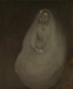 第一次圣餐，约。 1896年。 作者 欧仁·卡里尔（EugèneCarrière）