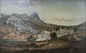 皮克-圣卢（Pic Saint-Loup）的驻军 作者 尤金·卡斯特尔瑙