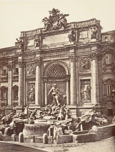 特雷维喷泉，1848-52年。