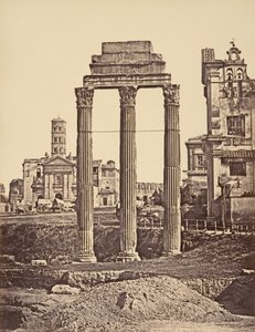 论坛的废墟，1848-52年。