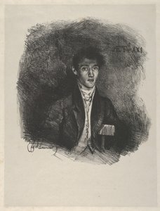 施韦特男爵路易斯-奥古斯特-施韦特，1805-1889，1826，1826。 作者 尤金·德拉克洛瓦