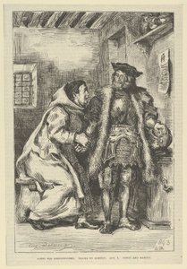 Goetz and Friar Martin, after 1845., after 1845. 作者 尤金·德拉克洛瓦