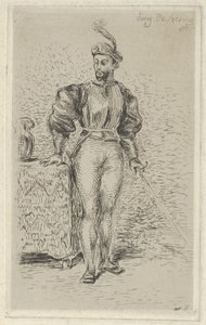 Man at Arms, 1833., 1833. 作者 尤金·德拉克洛瓦
