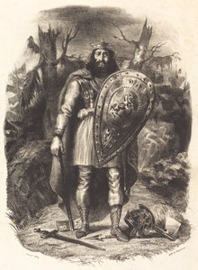 Vercingétorix, 1829. 作者 尤金·德拉克洛瓦