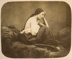 女性肖像 作者 欧仁·杜里厄（EugèneDurieu）